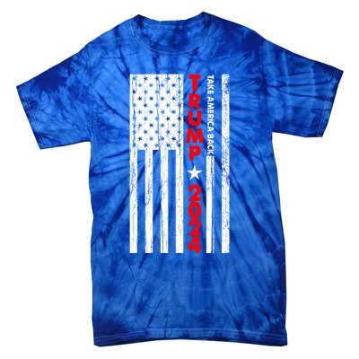 Trump 2024 Usa President Take America Back Cool Gift Tie-Dye T-Shirt