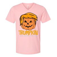 Trumpkin 2024 Usa Make Halloween Great Again V-Neck T-Shirt