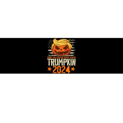 Trumpkin 2024 Usa Make Halloween Great Again Funny Trump Bumper Sticker