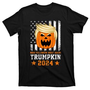 Trumpkin 2024 Usa Make Halloween Great Again Funny Trump T-Shirt