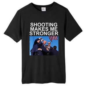 Trump 2024 Us Flag Donald Trump Election Rally Shooting 2024 Tall Fusion ChromaSoft Performance T-Shirt