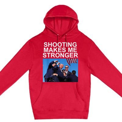 Trump 2024 Us Flag Donald Trump Election Rally Shooting 2024 Premium Pullover Hoodie