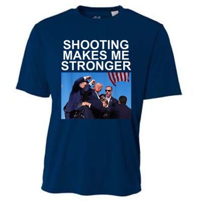 Trump 2024 Us Flag Donald Trump Election Rally Shooting 2024 Cooling Performance Crew T-Shirt