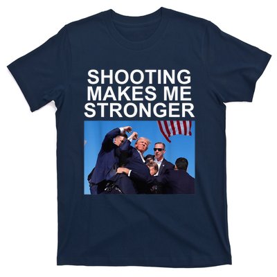 Trump 2024 Us Flag Donald Trump Election Rally Shooting 2024 T-Shirt