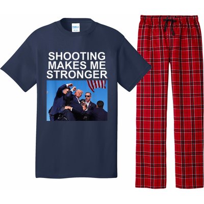 Trump 2024 Us Flag Donald Trump Election Rally Shooting 2024 Pajama Set