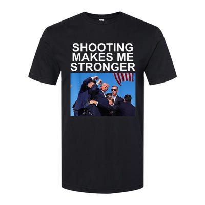 Trump 2024 Us Flag Donald Trump Election Rally Shooting 2024 Softstyle CVC T-Shirt