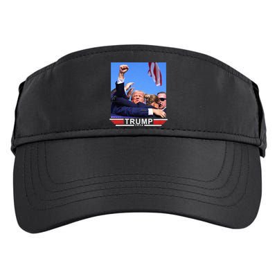 Trump 2024 Us Flag Donald Trump Election Rally Shooting 2024 Adult Drive Performance Visor