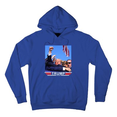 Trump 2024 Us Flag Donald Trump Election Rally Shooting 2024 Hoodie