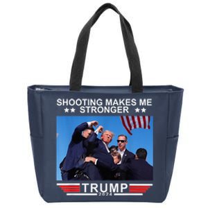 Trump 2024 Us Flag Donald Trump Election Rally Shooting 2024 Zip Tote Bag