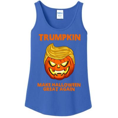 Trumpkin 2024 Usa Make Halloween Great Again Funny Ladies Essential Tank