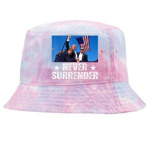 Trump 2024 Us Flag Donald Trump Election Rally Shooting 2024 Tie-Dyed Bucket Hat