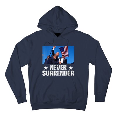 Trump 2024 Us Flag Donald Trump Election Rally Shooting 2024 Hoodie