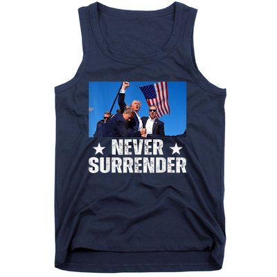 Trump 2024 Us Flag Donald Trump Election Rally Shooting 2024 Tank Top