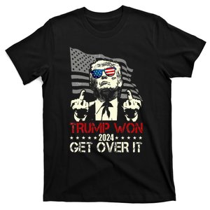 Trump 2024 Victory For President 47 Trump Vance Get Over It T-Shirt