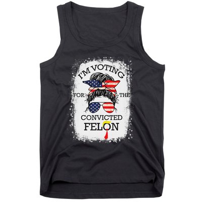 Trump 2024 Voting Convicted Felon Tank Top