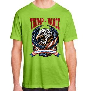 Trump 2024 Vance Take America Back Campaign Adult ChromaSoft Performance T-Shirt