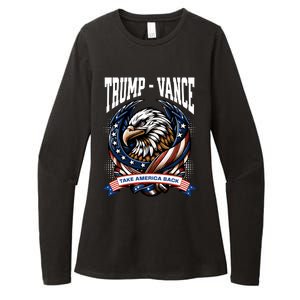 Trump 2024 Vance Take America Back Campaign Womens CVC Long Sleeve Shirt