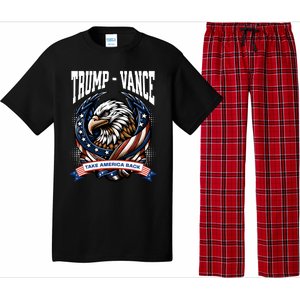 Trump 2024 Vance Take America Back Campaign Pajama Set