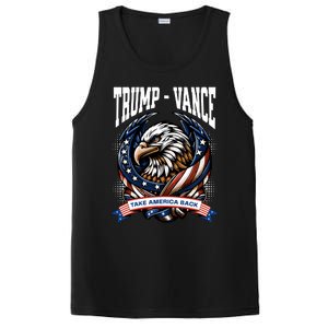 Trump 2024 Vance Take America Back Campaign PosiCharge Competitor Tank