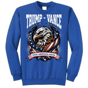 Trump 2024 Vance Take America Back Campaign Sweatshirt