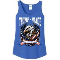 Trump 2024 Vance Take America Back Campaign Ladies Essential Tank