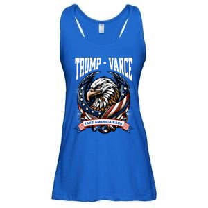 Trump 2024 Vance Take America Back Campaign Ladies Essential Flowy Tank