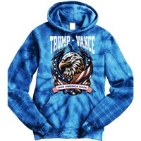 Trump 2024 Vance Take America Back Campaign Tie Dye Hoodie