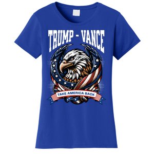 Trump 2024 Vance Take America Back Campaign Women's T-Shirt