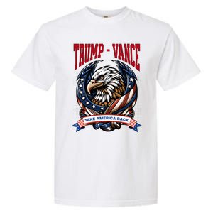 Trump 2024 Vance Take America Back Campaign Garment-Dyed Heavyweight T-Shirt