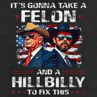 Trump 2024 Vance 2028 Funny Felon Hillbilly Fix Cool Comfort Performance Bucket Hat
