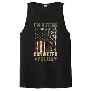 Trump 2024 Voting For The Convicted Felon PosiCharge Competitor Tank