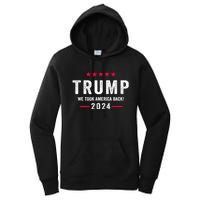 Trump 2024 Victory J.D.Vance President 47 Trump Won Women's Pullover Hoodie