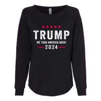 Trump 2024 Victory J.D.Vance President 47 Trump Won Womens California Wash Sweatshirt