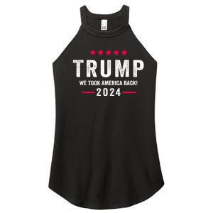 Trump 2024 Victory J.D.Vance President 47 Trump Won Women's Perfect Tri Rocker Tank