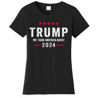 Trump 2024 Victory J.D.Vance President 47 Trump Won Women's T-Shirt