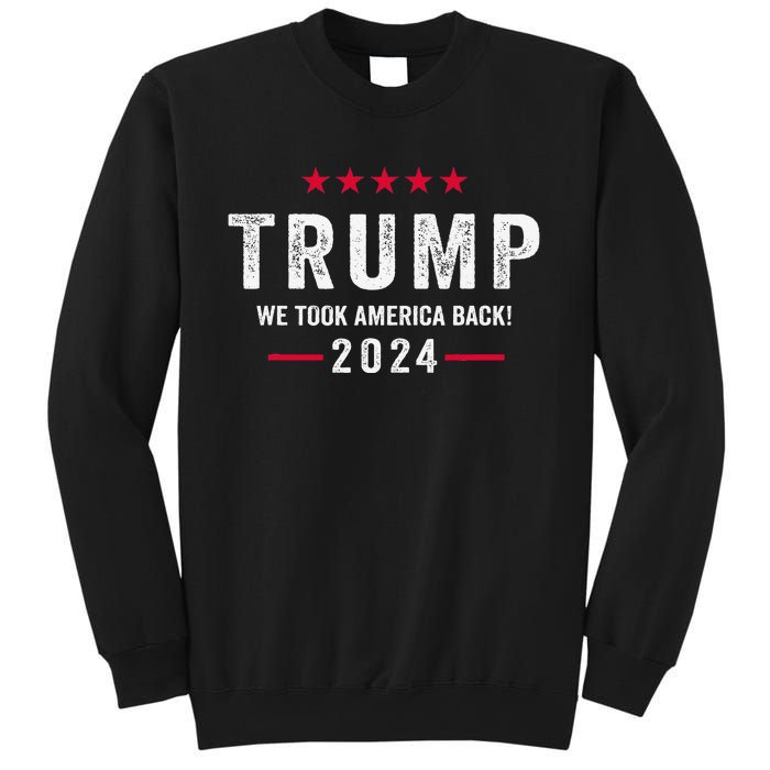 Trump 2024 Victory J.D.Vance President 47 Trump Won Gift Sweatshirt