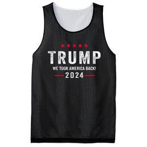 Trump 2024 Victory J.D.Vance President 47 Trump Won Gift Mesh Reversible Basketball Jersey Tank