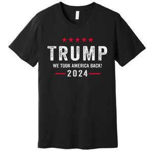 Trump 2024 Victory J.D.Vance President 47 Trump Won Gift Premium T-Shirt