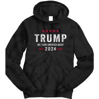 Trump 2024 Victory J.D.Vance President 47 Trump Won Gift Tie Dye Hoodie