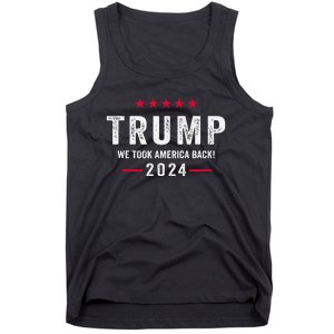 Trump 2024 Victory J.D.Vance President 47 Trump Won Gift Tank Top