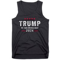 Trump 2024 Victory J.D.Vance President 47 Trump Won Gift Tank Top