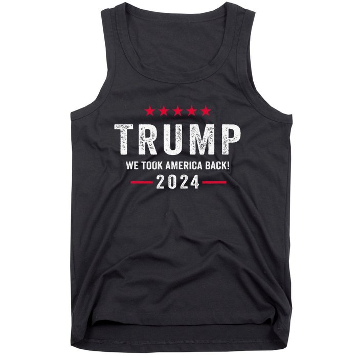 Trump 2024 Victory J.D.Vance President 47 Trump Won Gift Tank Top