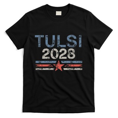 Tulsi 2028 Vintage Grunge Retro Tulsi Gabbard 2028 T-Shirt
