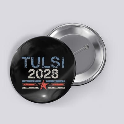 Tulsi 2028 Vintage Grunge Retro Tulsi Gabbard 2028 Button