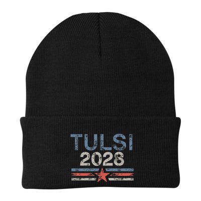 Tulsi 2028 Vintage Grunge Retro Tulsi Gabbard 2028 Beanie