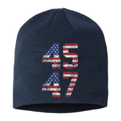 Trump 2024 Vintage Sustainable Beanie