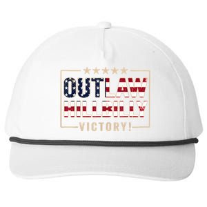 Trump 2024 Victory J.D.Vance President 47 Trump Won Snapback Five-Panel Rope Hat