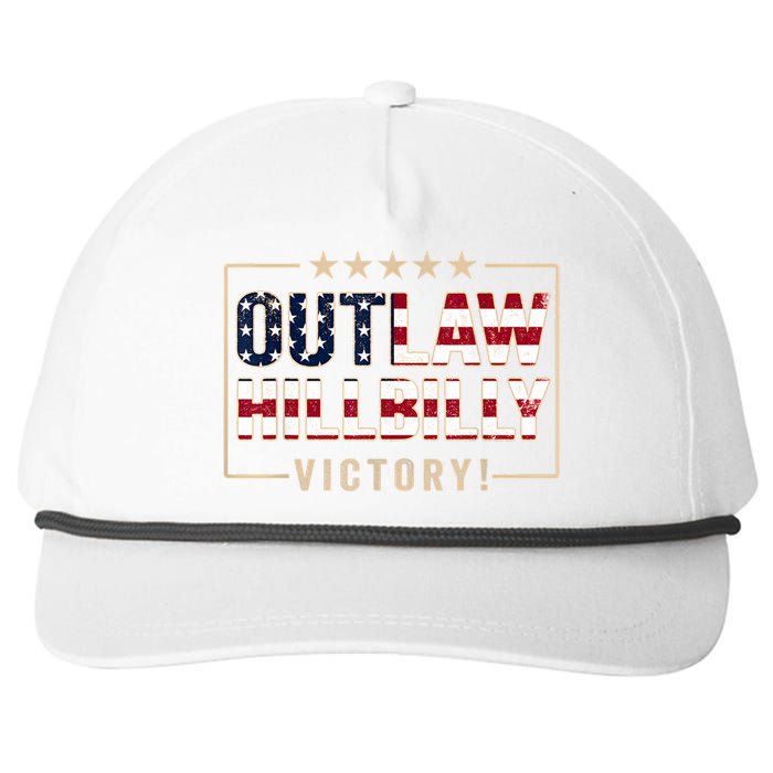 Trump 2024 Victory J.D.Vance President 47 Trump Won Snapback Five-Panel Rope Hat