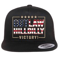 Trump 2024 Victory J.D.Vance President 47 Trump Won Flat Bill Trucker Hat