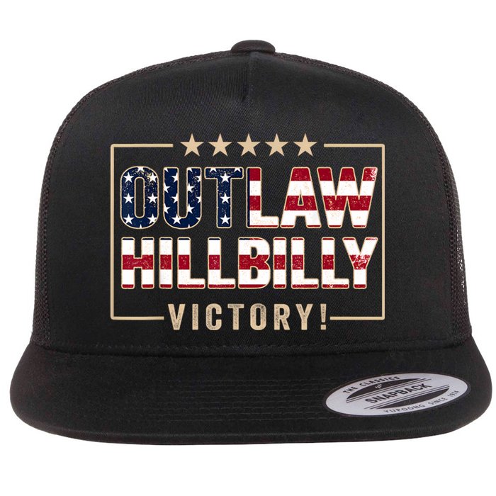 Trump 2024 Victory J.D.Vance President 47 Trump Won Flat Bill Trucker Hat